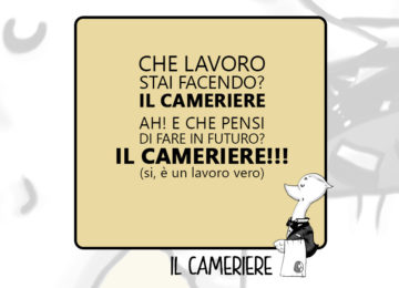 Il cameriere come professione