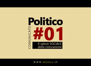 Comunicato Politico #01 – Il WELFARE della Ristorazione