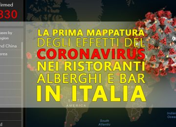 La prima mappatura degli effetti del Coronavirus nel mondo della ristorazione