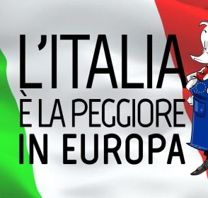 L’Italia è la peggiore in Europa